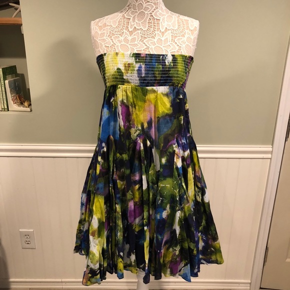 Context by Lord & Taylor Colorful Circle Skirt or Dress - Picture 3 of 6